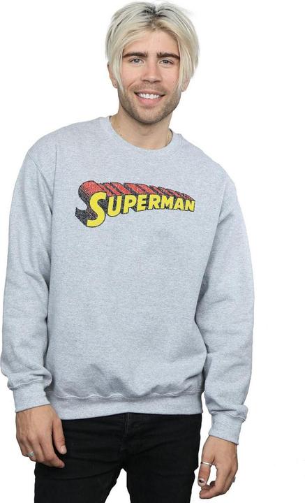 Produktbild Superman Telescopic Crackle Logo Sweatshirt (S)