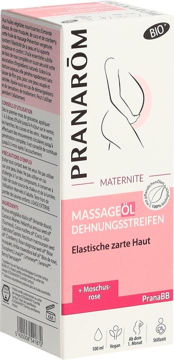 Produktbild Pranarom PranaBB Schwangerschaft Massageöl Dehnungsstreifen Bio (100 ml)