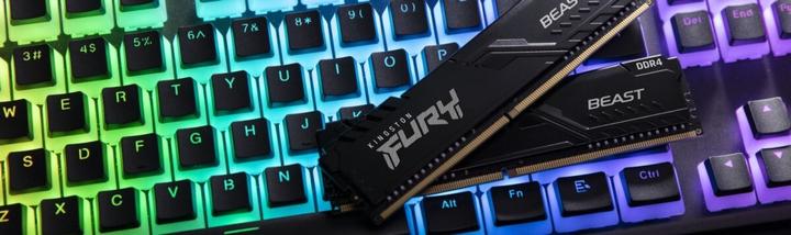 Image du produit Kingston FURY Beast (2 x 16GB, 3200 MHz, RAM DDR4, DIMM)