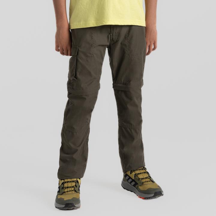 Actual product image Craghoppers Kid's Kiwi Cargo II Convertible Trousers (140)