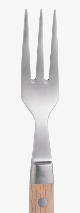 Productafbeelding WMF Steak Mes Set 6st Pizza Mes Ranch Speciaal Lemmet Staal Eikenhout Doosje (6 Stuk, Mes)