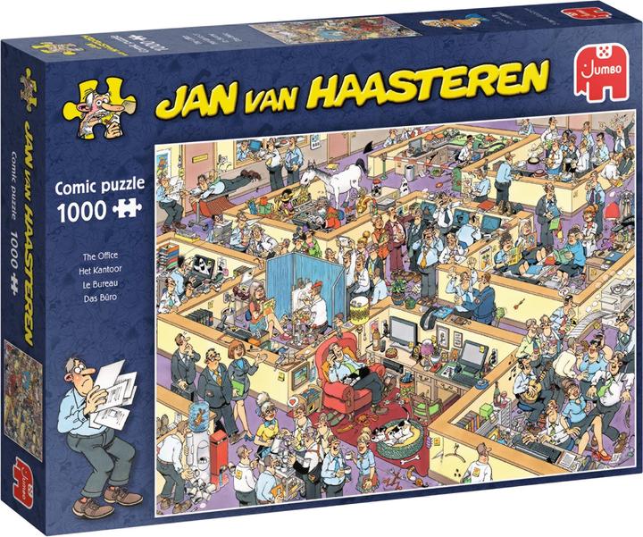 Actual product image Jumbo Jan Van Haasteren - The Office (1000 pieces) (1000 pieces)