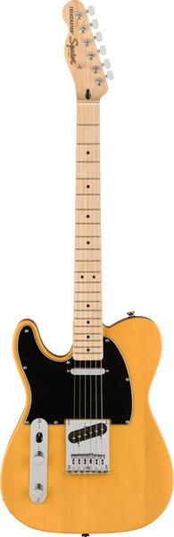 Squier Affinity Series Telecaster LH Butterscotch Blonde MN chitarra elettrica mancina (Chitarra elettrica, Acero)