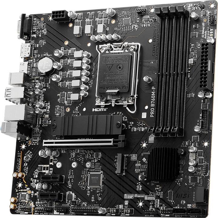 Actual product image MSI PRO B760M-P (LGA 1700, Intel B760, mATX)