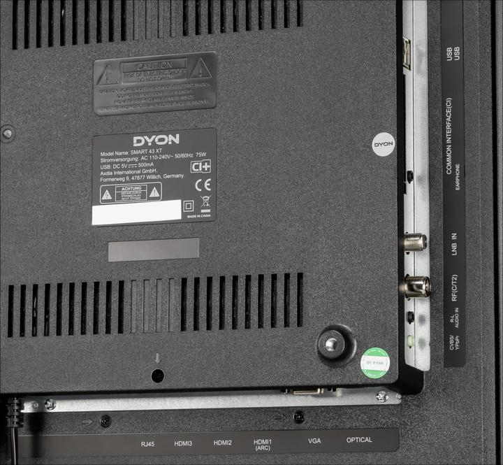 Actual product image Dyon Smart 43 XT (43", LCD, Full HD, 2021)