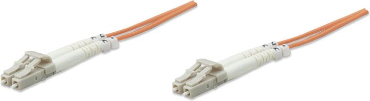 Produktbild Intellinet LWL Anschlusskabel LC/LC Multimode OM2 (CAT7, 1 m)