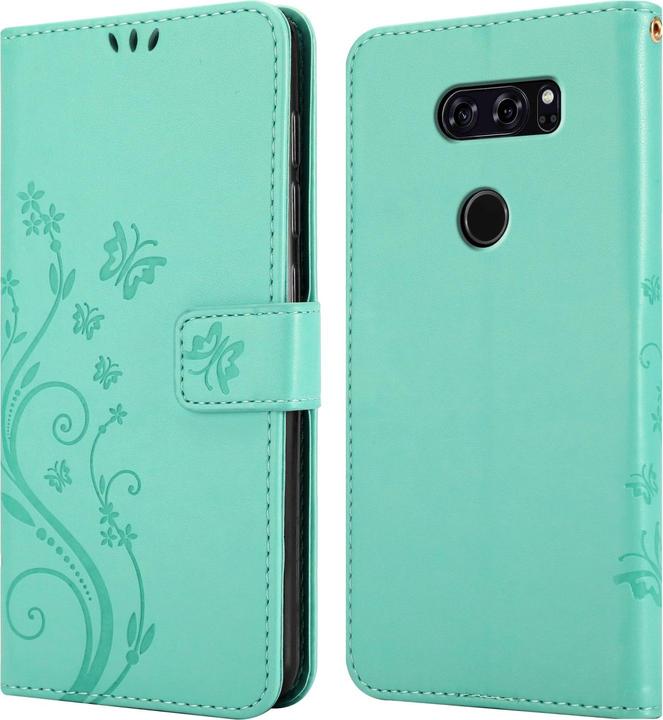 Immagine prodotto Cadorabo Custodia a libro floreale per LG V30 / V30+ / V30S / V30S+ (LG V30+, LG V30S+, LG V30)
