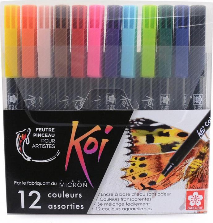 Immagine prodotto Sakura Pennello Koi Colorare (Multicolore, 12 x)