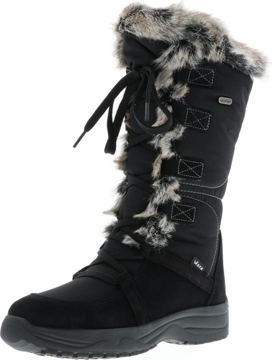Produktbild Vista Damen Snowboots Winterstiefel EISKRALLEN schwarz (37)
