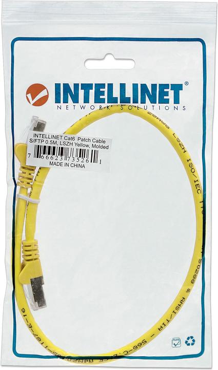 Produktbild Intellinet Patchkabel (PiMF, S/FTP, CAT6a, 1.50 m)