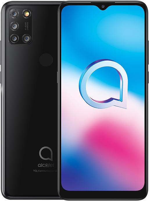 Actual product image Alcatel 3x (2020) (128 GB, Black, 6.52", Single SIM, 16 Mpx, 4G)
