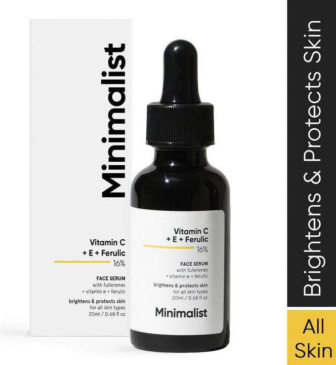 Actual product image Minimalist Vitamin C + E + Ferulic 16% Face Serum (20 ml)