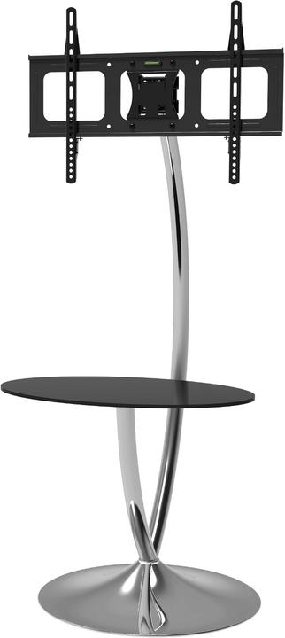 Actual product image Techly TV LED/LCD stand w. round base and shelf (70", 68 kg)