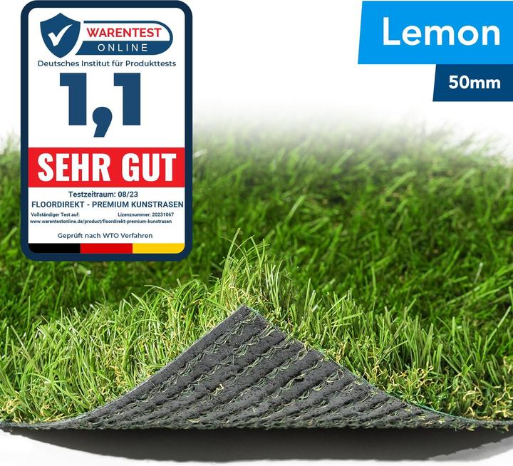 Actual product image Floordirekt Lemon (200 x 250 cm)