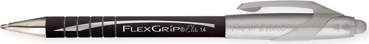 Produktbild Paper Mate Kugelschreiber FlexGrip Elite 1.4 B 1 Stk sw (Schwarz, Silber)