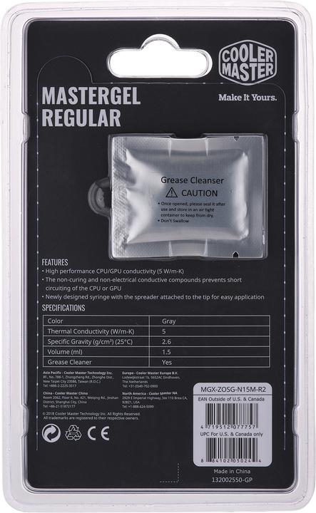 Immagine prodotto Cooler Master Composto termico MasterGel (12 g)