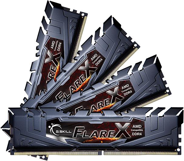 Produktbild G.Skill Flare X (4 x 8GB, 3200 MHz, DDR4-RAM, DIMM)