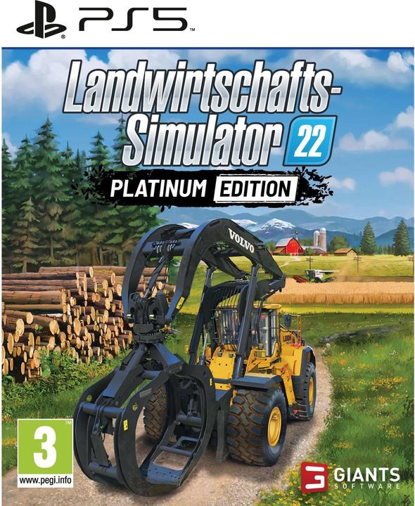 Image du produit Giants Software Landwirtschafts-Simulator 22 - Édition Platinum (PS5, DE)