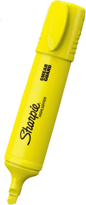 Produktbild Sharpie Highligther Fluo XL 12Stk (Gelb, 5 mm)