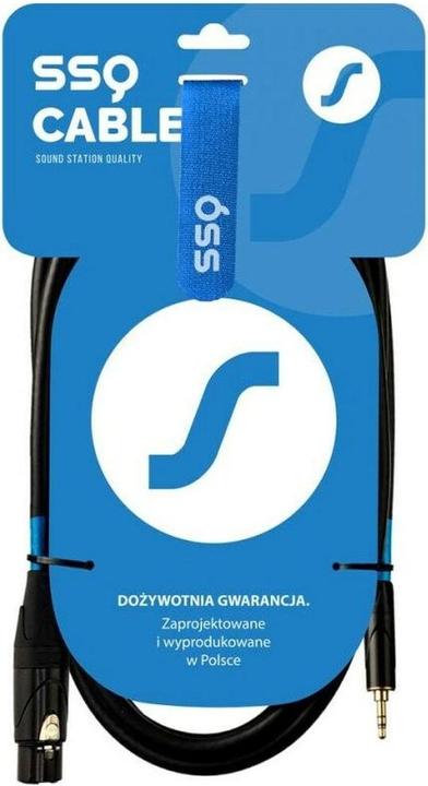 Image du produit SSQ XLRMi1 - XLR żeński / Jack stéréo 3.5 (1 m)