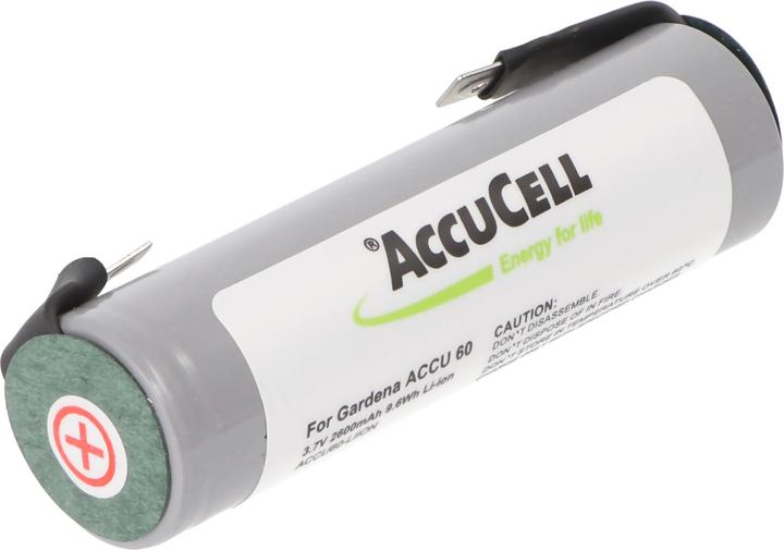 Produktbild Gardena Akku ACCU 60 Lithium Energy 8801 LF U-Form, 8812, 8800 (3.6 V)