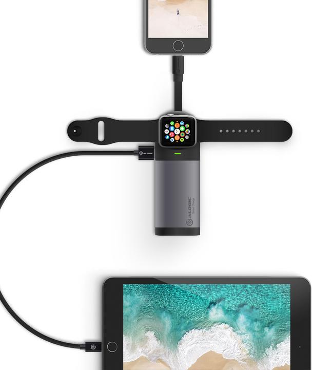 Produktbild Alogic Powerbank Für Apple Watch und iPhone (6700 mAh)