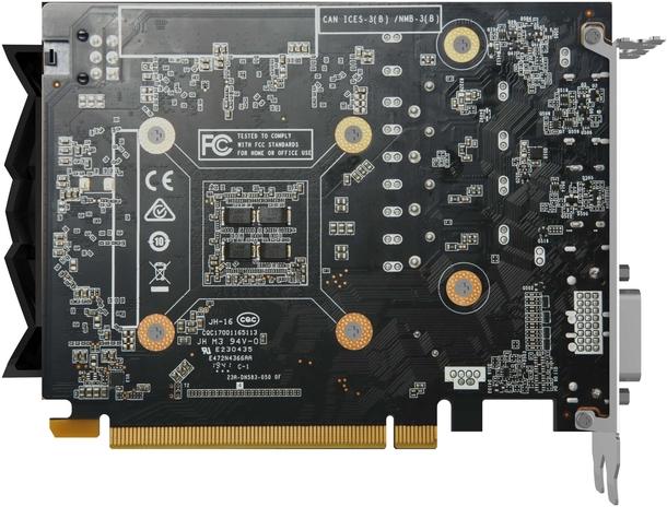 Image du produit Zotac GTX 1650 AMP Core,GDDR6,DVI-D,HDMI,DP (4 Go)
