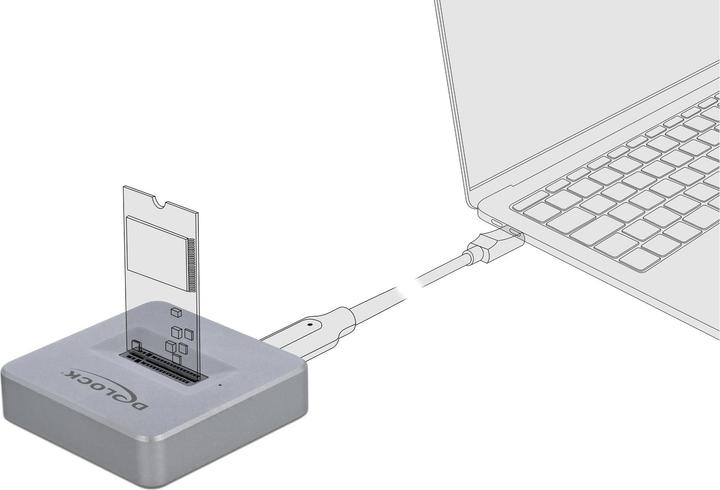 Immagine prodotto Delock Docking station Docking station M.2 NVMe