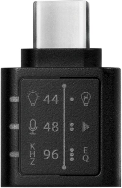 Produktbild LogiLink Audio Adapter m. EQ, 1xUSB-C -> /F,96kHz/24bit (USB-C)