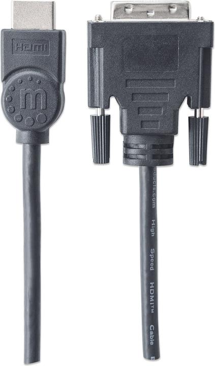 Actual product image Manhattan HDMI (Typ A) — DVI (1.80 m, DVI, HDMI)
