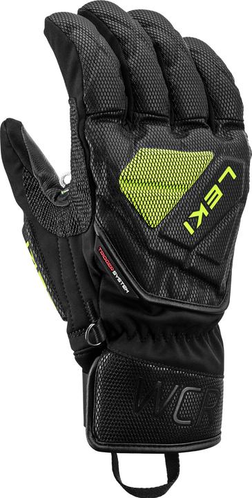 Leki RĘKAWICE WCR C-Tech 3D black-lemon 10.5 (10.5)