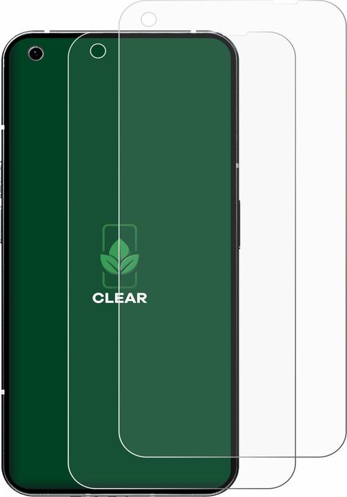 Immagine prodotto ScreenLeaf Pellicola protettiva sostenibile Pellicola protettiva dello schermo chiara trasparente (2 Pezzo/i, Niente telefono (1))