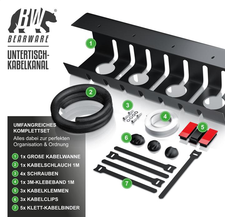 Image du produit Bearware Kabelkanal (Conduit, 43 cm)