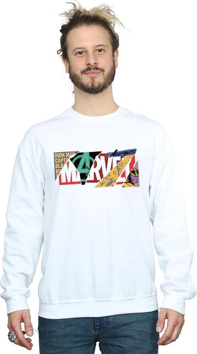 Actual product image Mens Collage Logo Sweatshirt (L)
