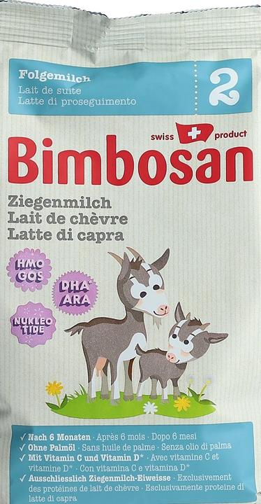 Image du produit Bimbosan Lait de chèvre 2 Lait de suite (400 g, à partir de 6 m.)