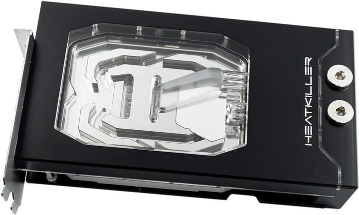 Actual product image Watercool HEATKILLER V PRO for RTX 4090 FE - ACRYL Ni-Bl aRGB
