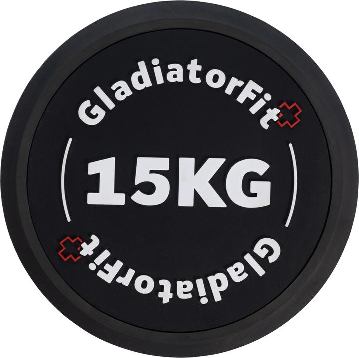 Actual product image Gladiatorfit Round dumbbells (1 x 15 kg)