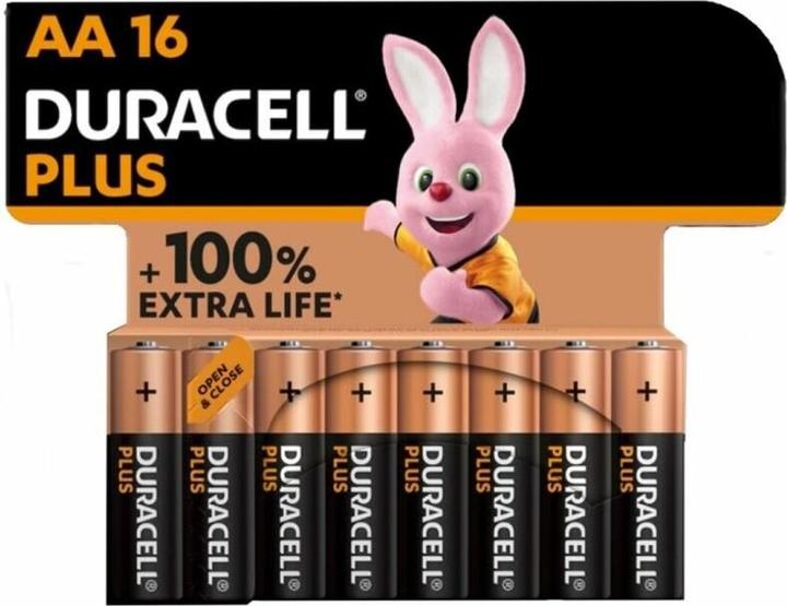 Actual product image Duracell Plus (16 pcs., AA)