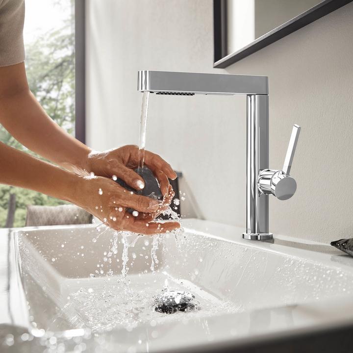 Produktbild hansgrohe HG EH-WT-MI FINORIS 230 mit Ausziehbrause 2jet chrom