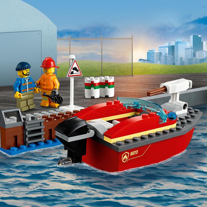 Immagine prodotto LEGO Vigili del fuoco al porto (60213, LEGO City)