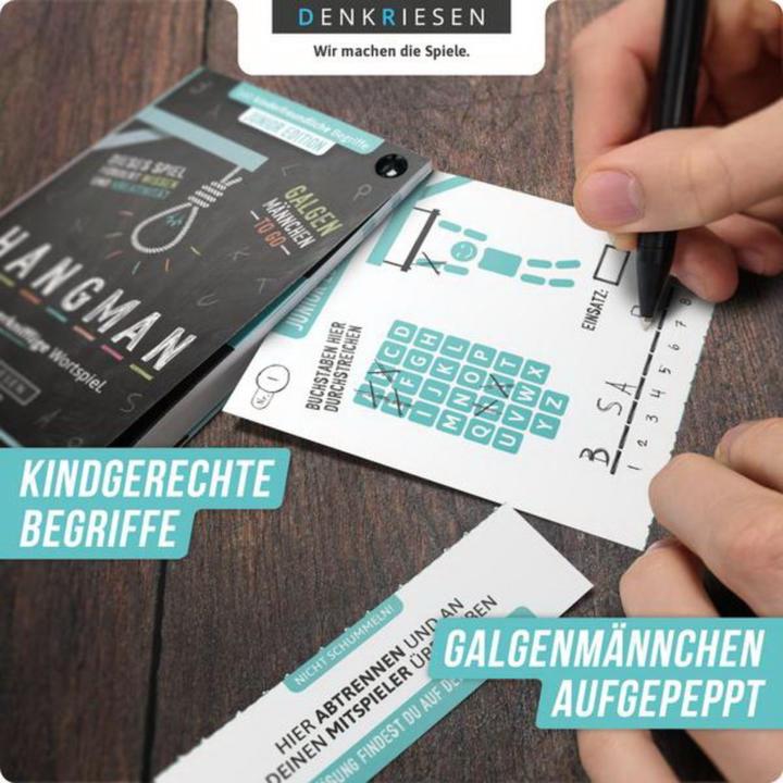 Produktbild Denkriesen Hangmann - Junior Edition (Deutsch)