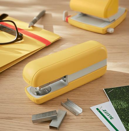 Actual product image Leitz Stapler Cosy 30 pages, Yellow (30.30 Sheets)