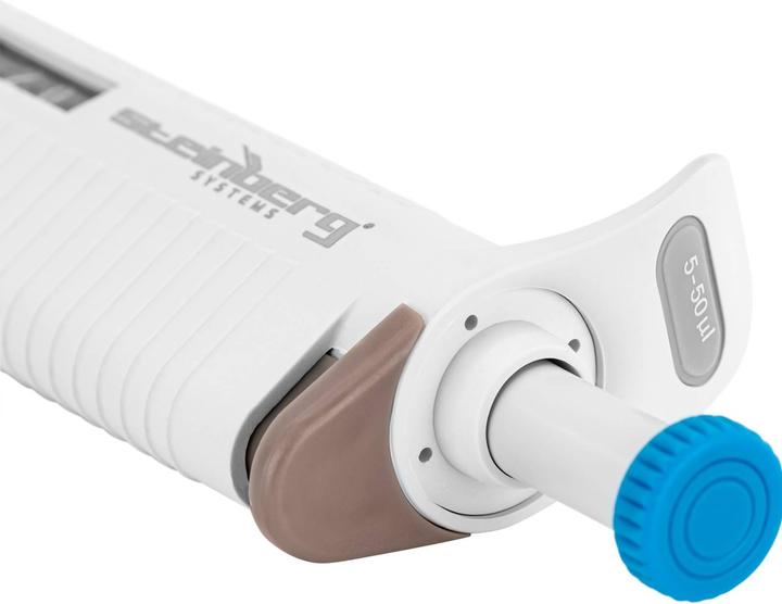 Produktbild Steinberg Einkanalpipette Messpipette Mikropipette 0,005 - 0,05 ml inkl. Zubehör autoklavierbar