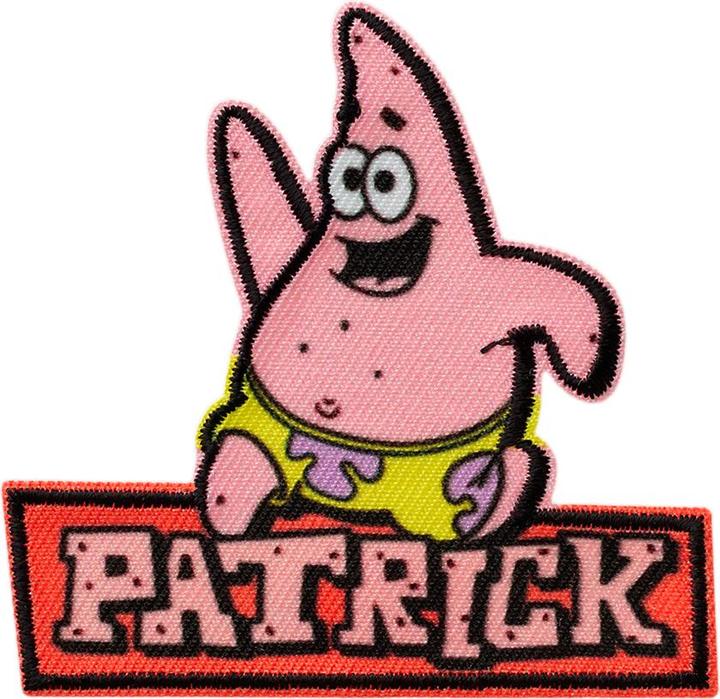 Produktbild Mono Quick Applikationen - Kids and Hits - aufbügelbar Spongebob Patrick (1 x)