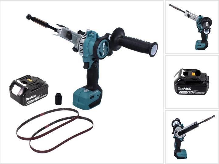 Immagine prodotto Makita DBS 180 M1 Batteria a nastro 18 V 9 x 533 mm Brushless + 1x batteria 4.0 Ah - senza caricatore