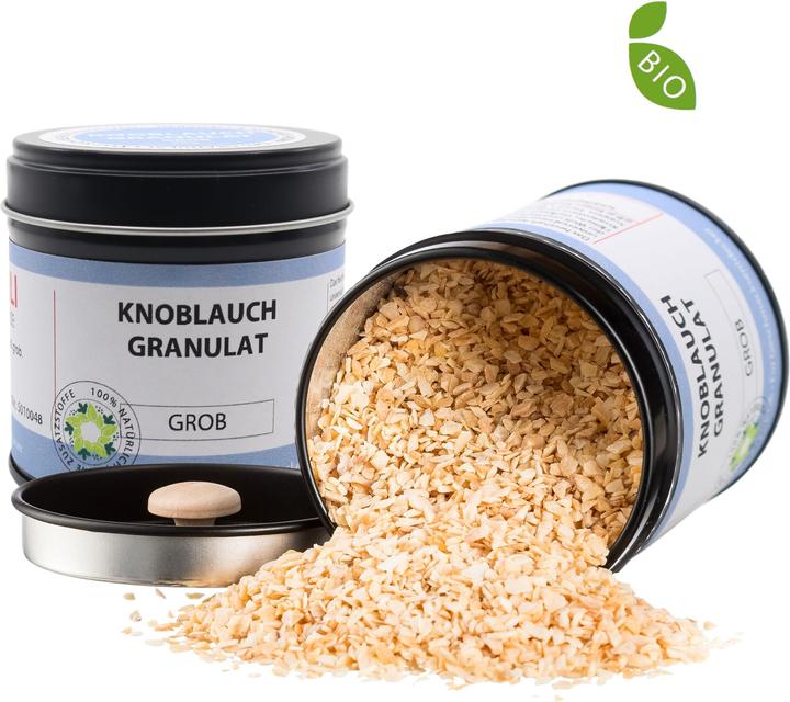 Produktbild Justchili Bio Knoblauch Granulat grob (70 g)