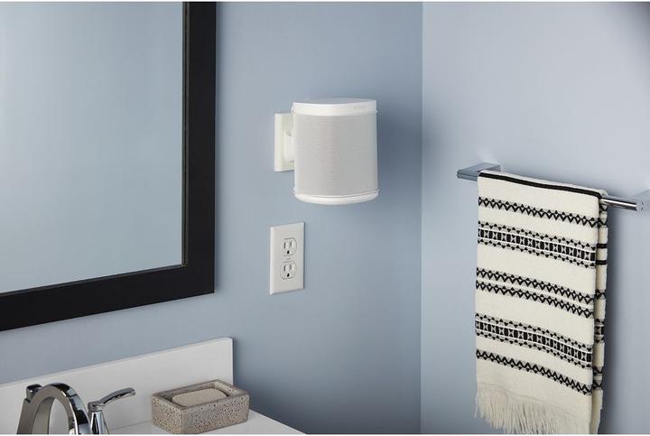 Immagine prodotto Sanus Staffa a muro per Sonos ONE, PLAY:1 e 3 (1 pz., Installazione a parete, Perno di rotazione, Inclinabile)