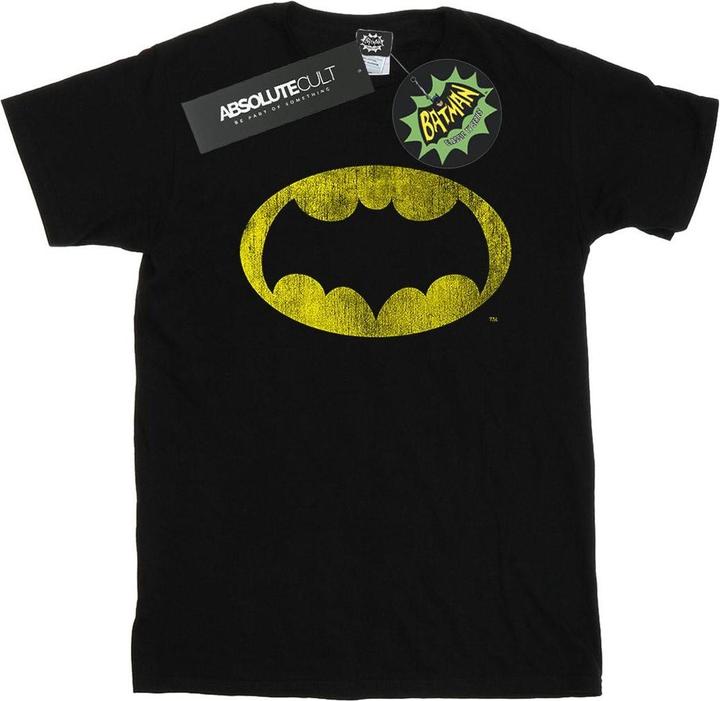 Immagine prodotto Maglietta Batman Serie TV Ragazzi con Logo Distressed (140, 146)