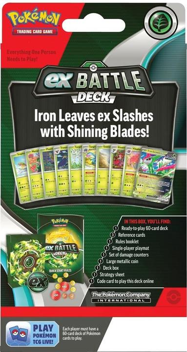 Immagine prodotto Pokémon Iron Leaves ex Battle Deck EN (Inglese, Ponte)