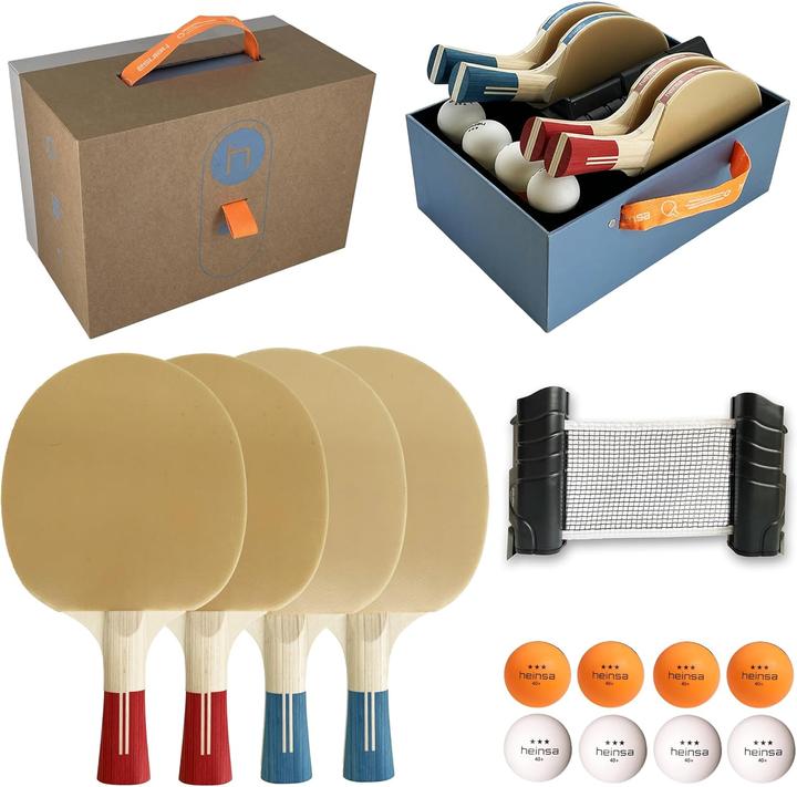 Actual product image Heinsa Table tennis bat set